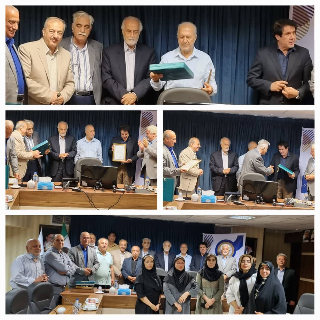 تقدیر از جناب آقای جمالی بحری مدیر کل اسبق روابط عمومی شهرداری تهران