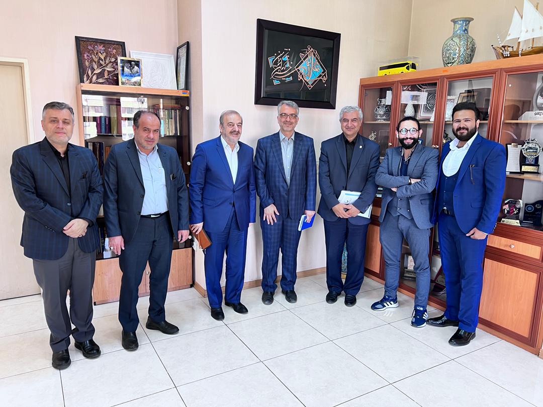 دیدار هیأت مدیره انجمن روابط عمومی ایران با دکتر مهدی جمالی نژاد رئیس سازمان شهرداری ها و دهیاری های کشور