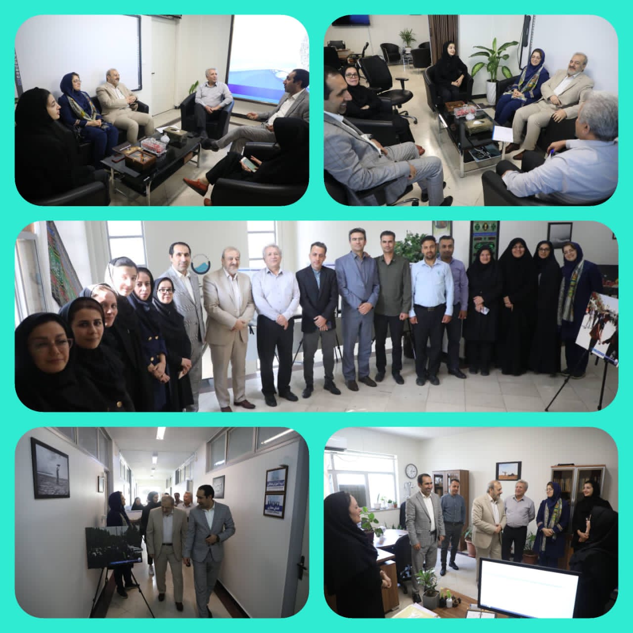 دیدار رئیس انجمن روابط عمومی ایران با مدیر کل جدید روابط عمومی شرکت آب و فاضلاب استان تهران