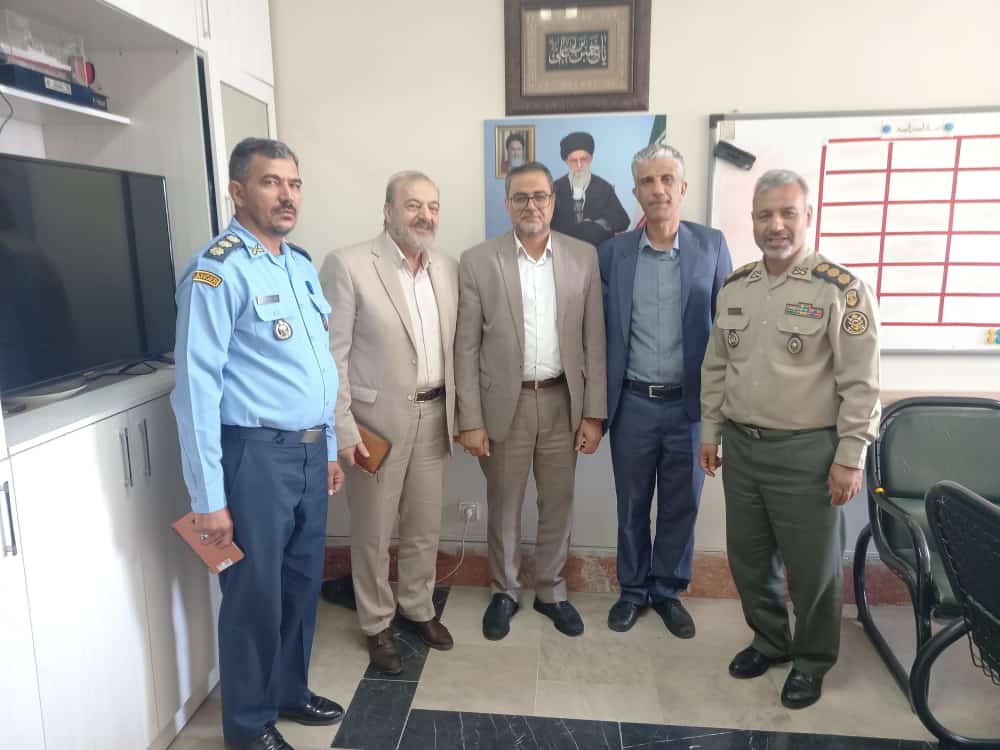 دیدار ریاست انجمن روابط عمومی باجانشین روابط عمومی وانتشارات ارتش جمهوری اسلامی